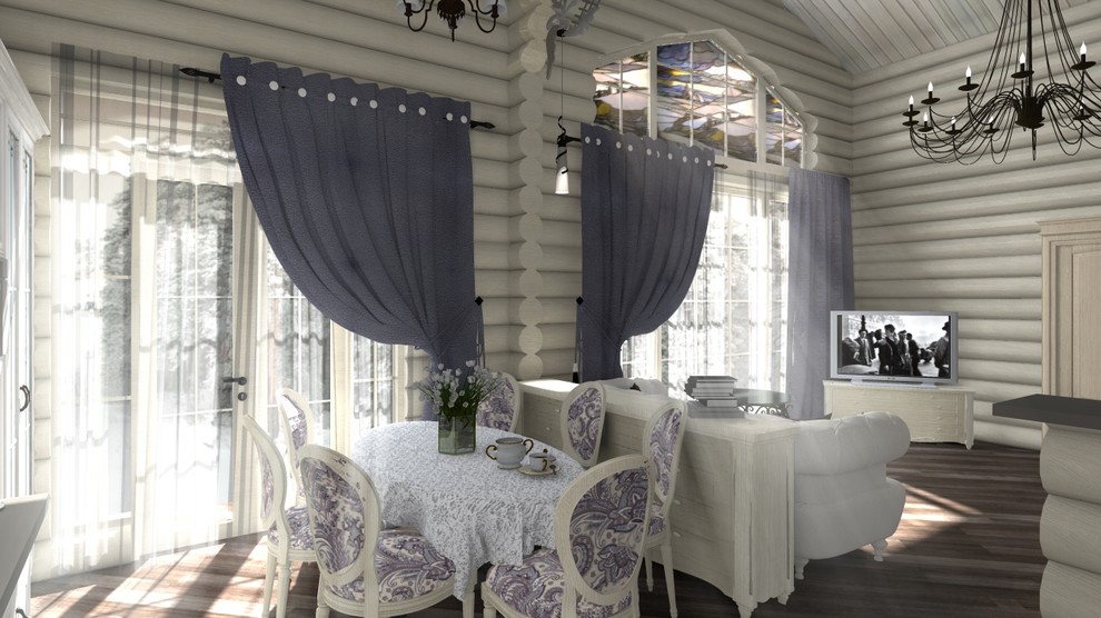 ДЕРЕВЯННЫЙ ДОМ В СОСНОВОМ БОРУ