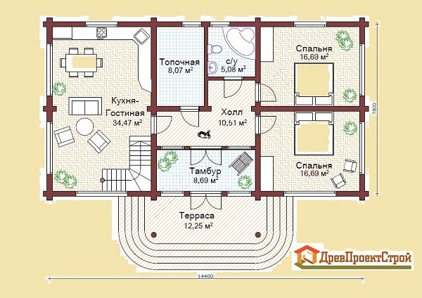 Проект дома № 40