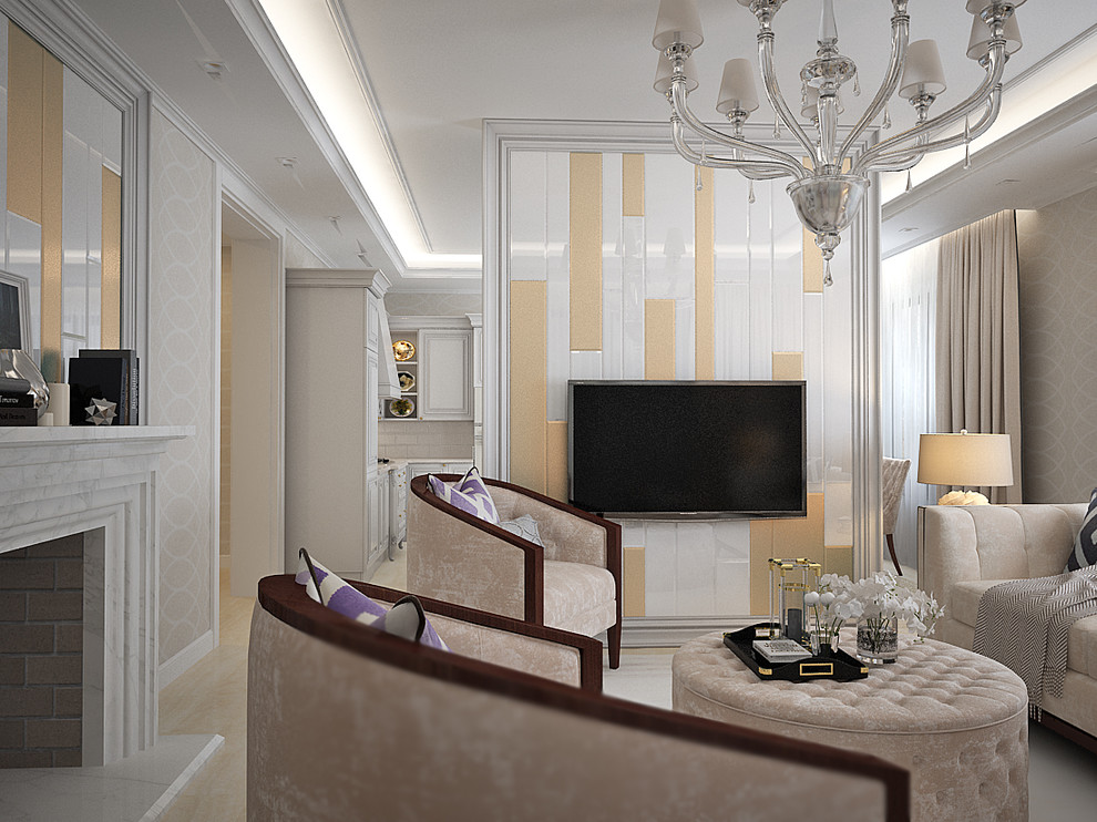 дизайн интерьеров дома 200м2 в пос. Гильдеево