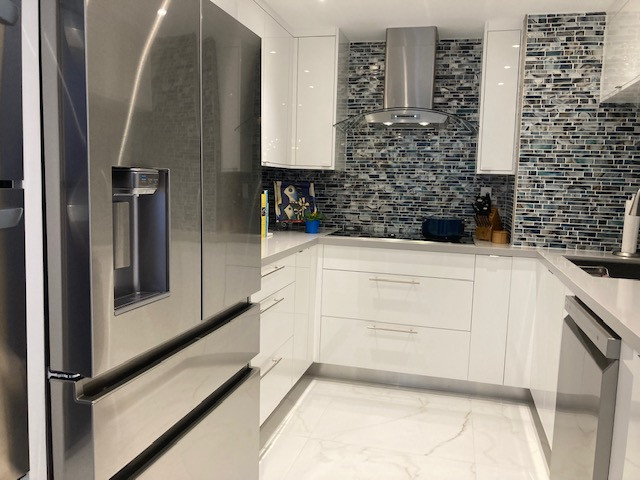 Modern Kitchen Remodel in Sunny Isles
