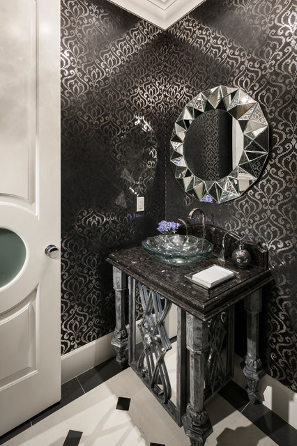 Chateau on Central - The Charles klassisch-modern-gaestetoilette