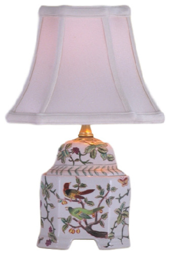 Birds And Branches Porcelain Table Lamp Traditional Lamps Birds And Branches Porcelain Table Lamp