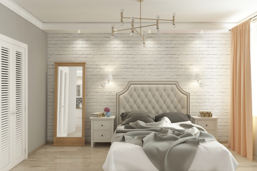 Квартира -студия в смешанном стиле.