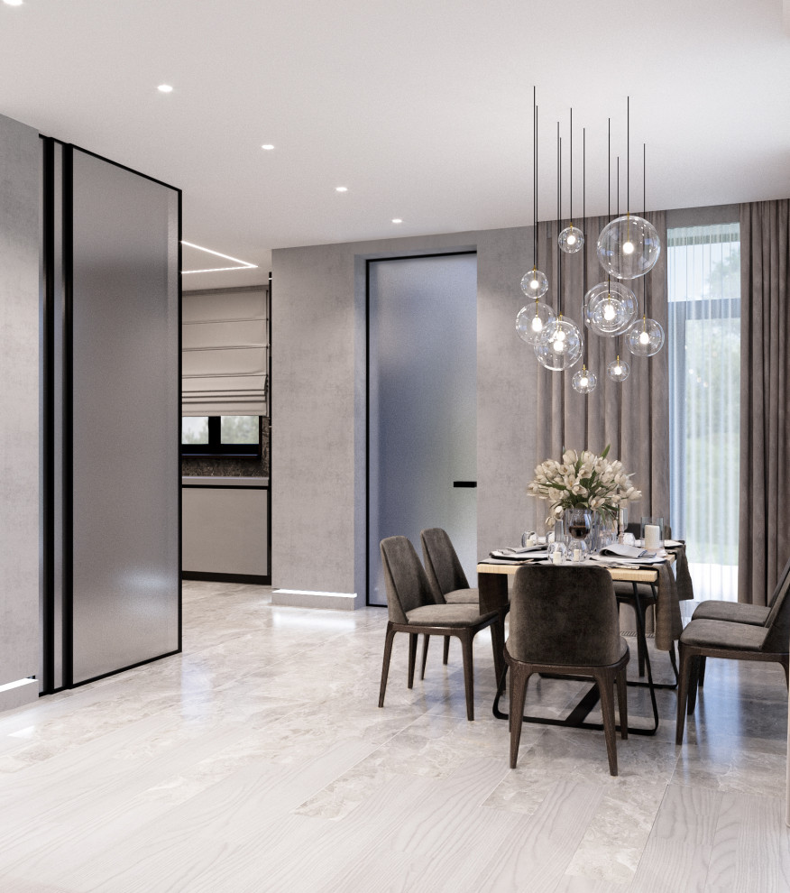 Гостиная-Холл-Столовая