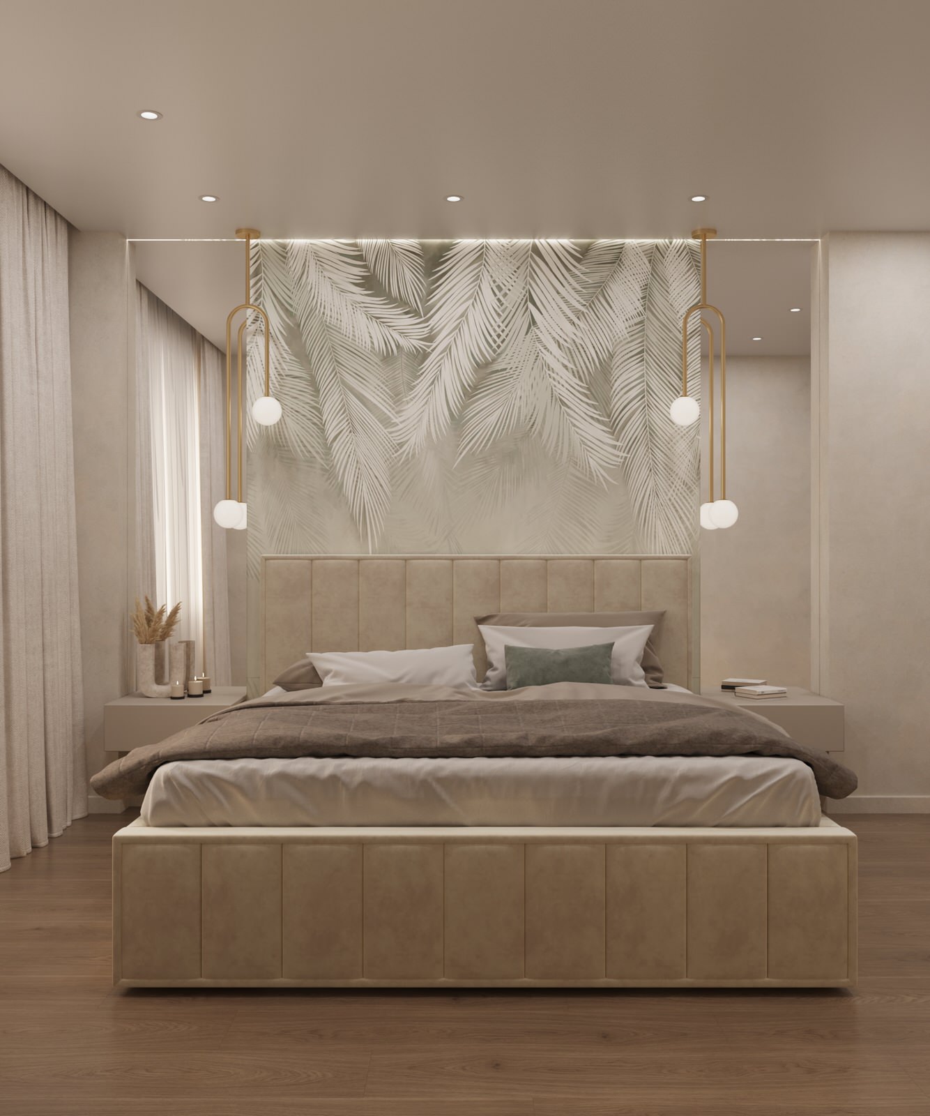 Проект квартиры 77 кв.м., ЖК Калининский