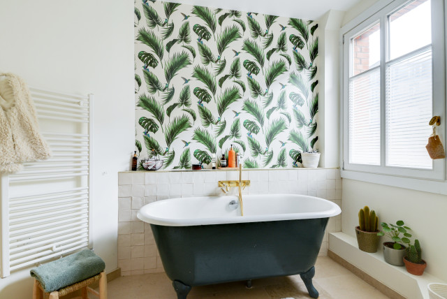 #Becquerel7 tropisch-badezimmer