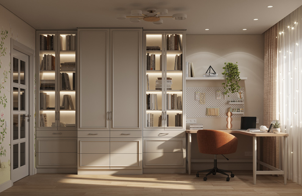 Интерьер квартиры с синими акцентами