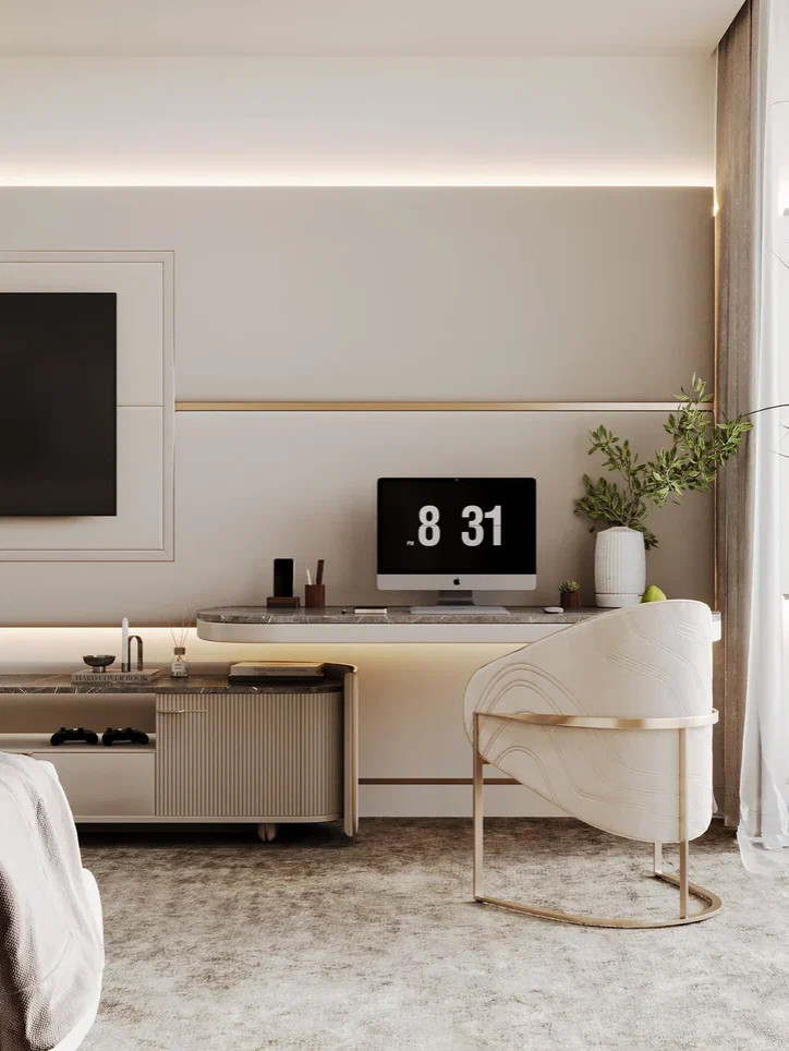 Дизайн интерьера квартиры в Дубае, Atlantis The Royal (2023)