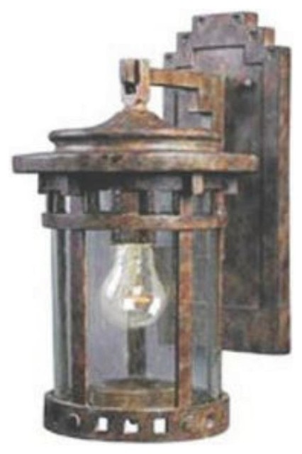 Maxim Lighting 3131CDSE Santa Barbara Cast 1-Light Outdoor Wall Lantern