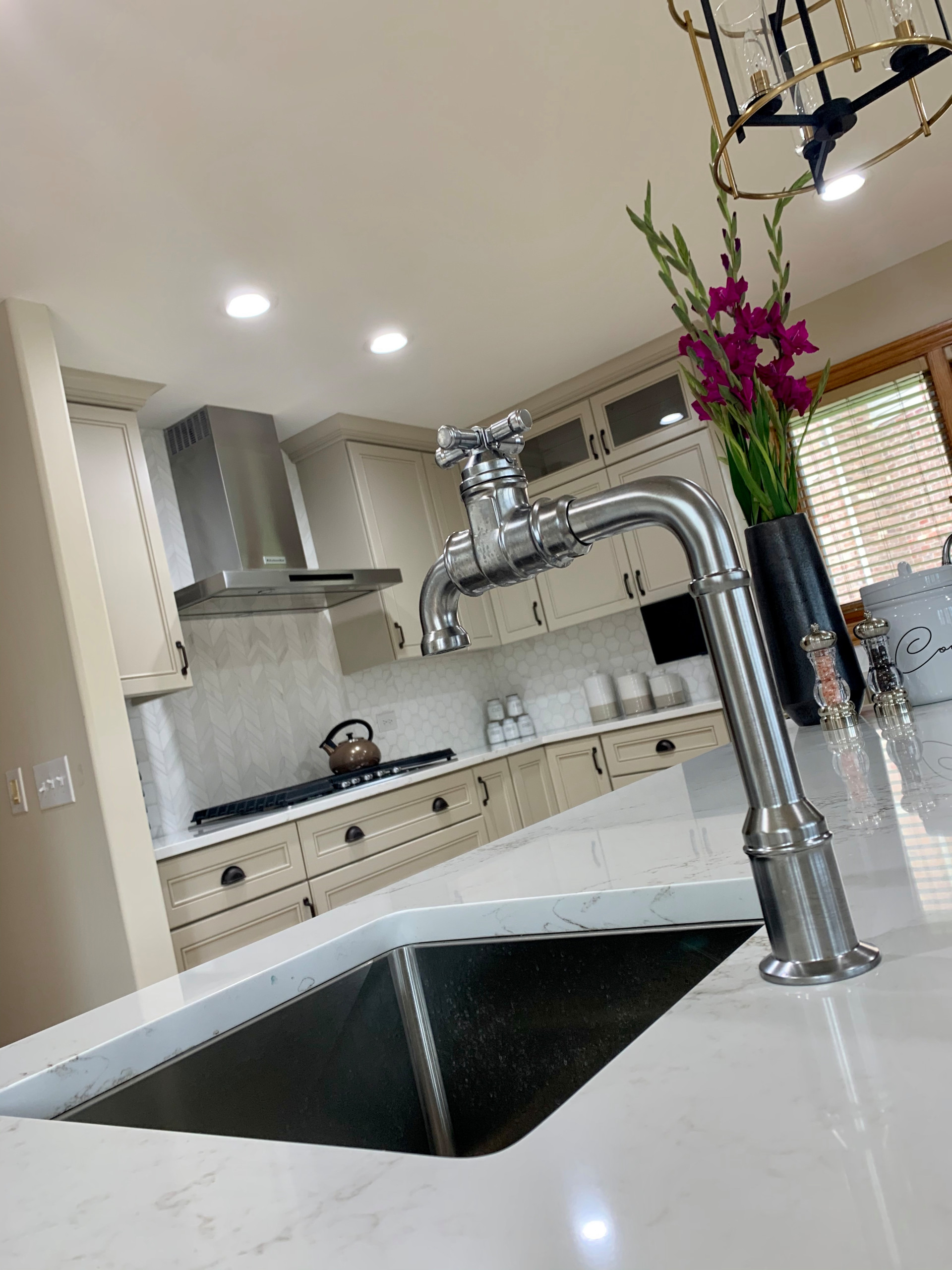 Creamy Dream Kitchen and Soothing Master Bath