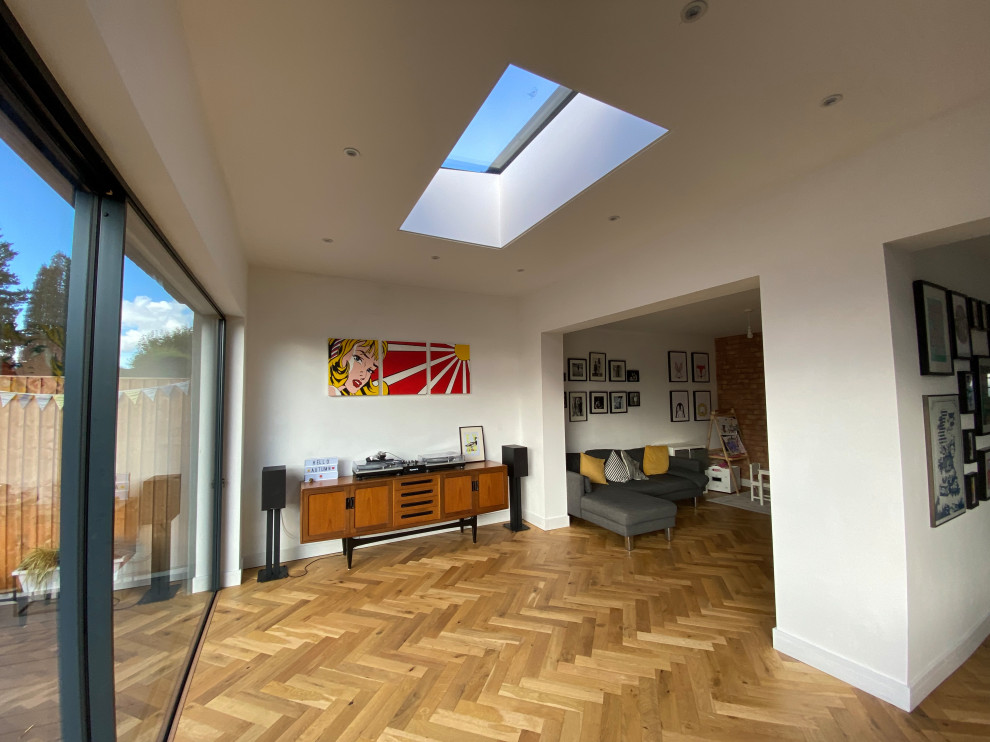 Contemporary two storey extension