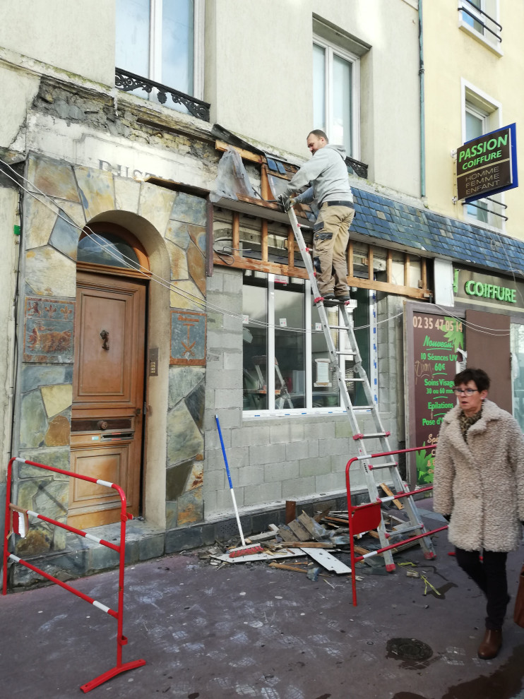 Rénovation d'un ancien commerce