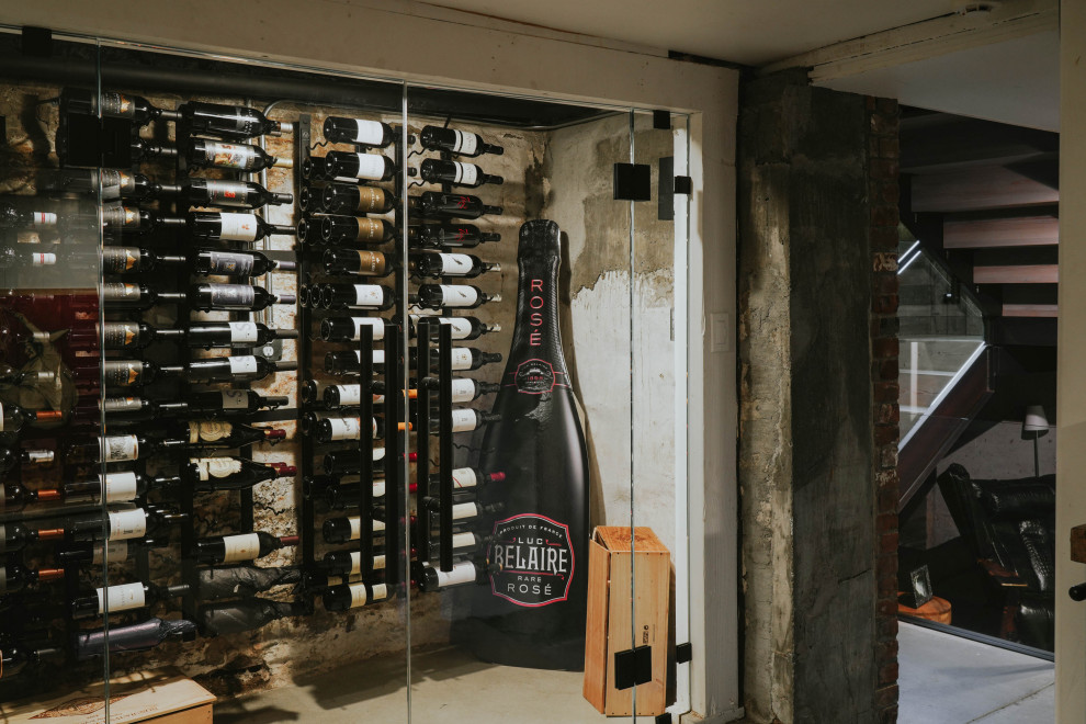 Wine cellar - rustic wine cellar idea