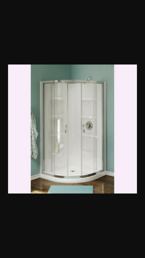 acrylic shower vs tile