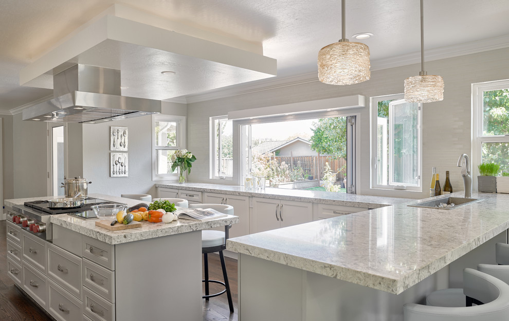 Photo of an expansive transitional kitchen in San Francisco.