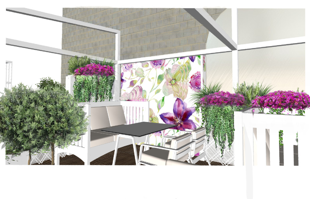 Озеленение летних веранд ресторанов