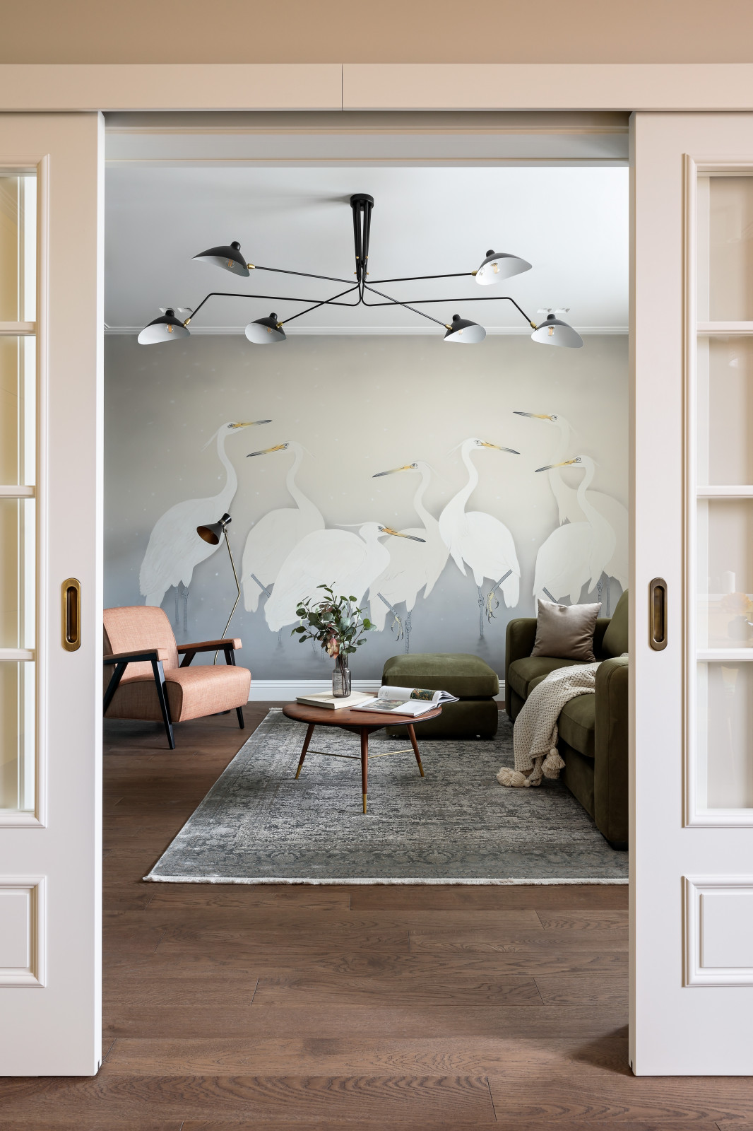 Colorful apartment with children's room