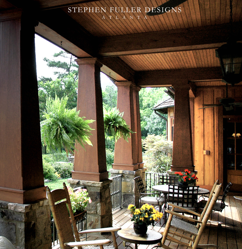 Traditional verandah in Atlanta.