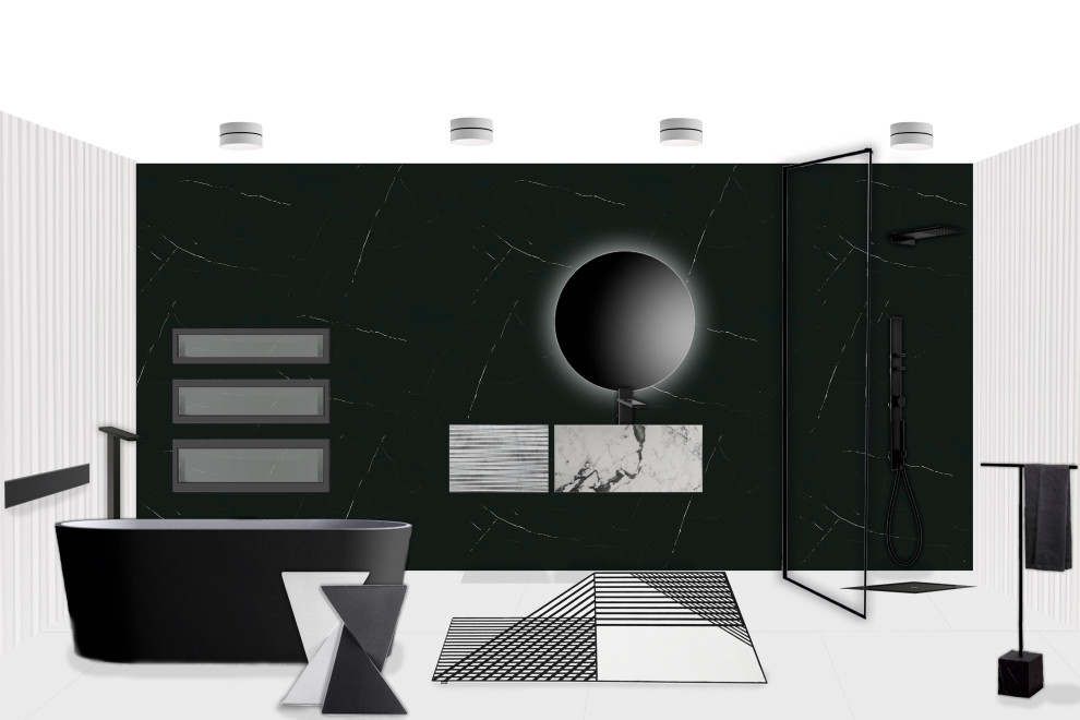 Коллажи интерьеров