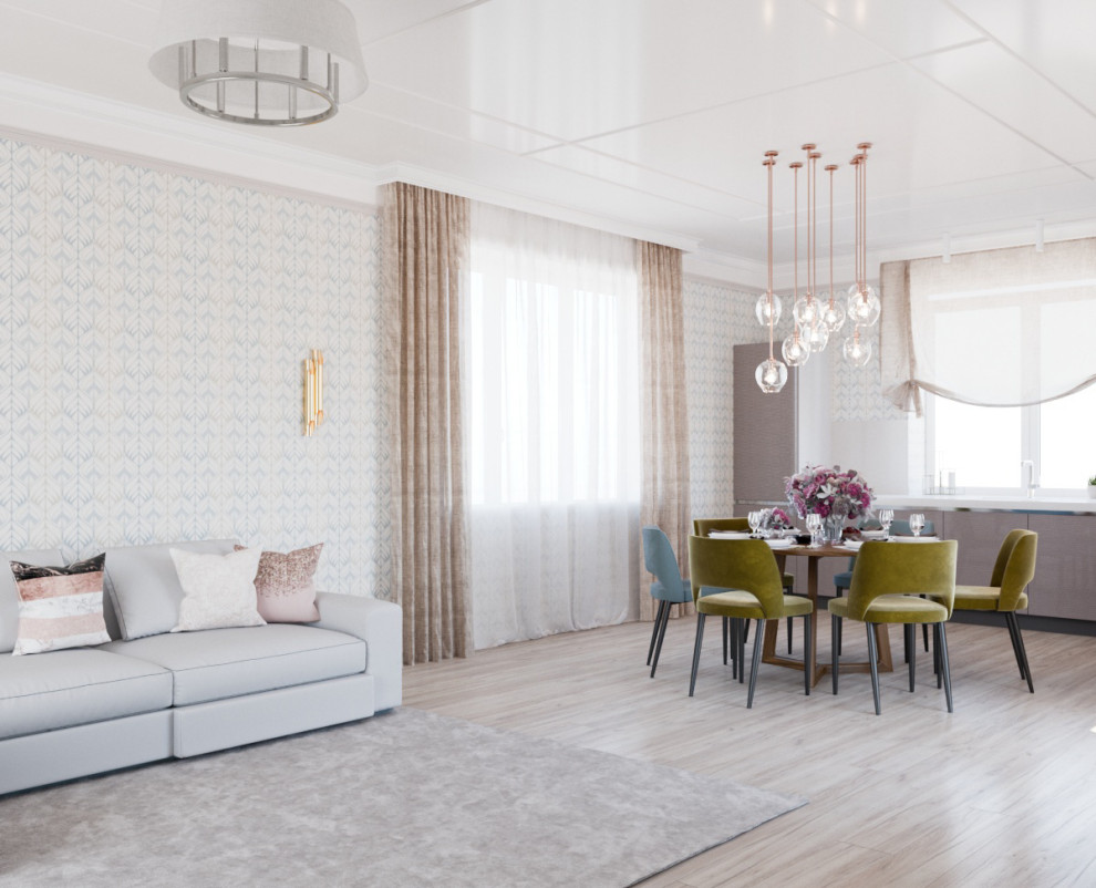 Интерьер коттеджа для молодой семьи с маленькими детьми