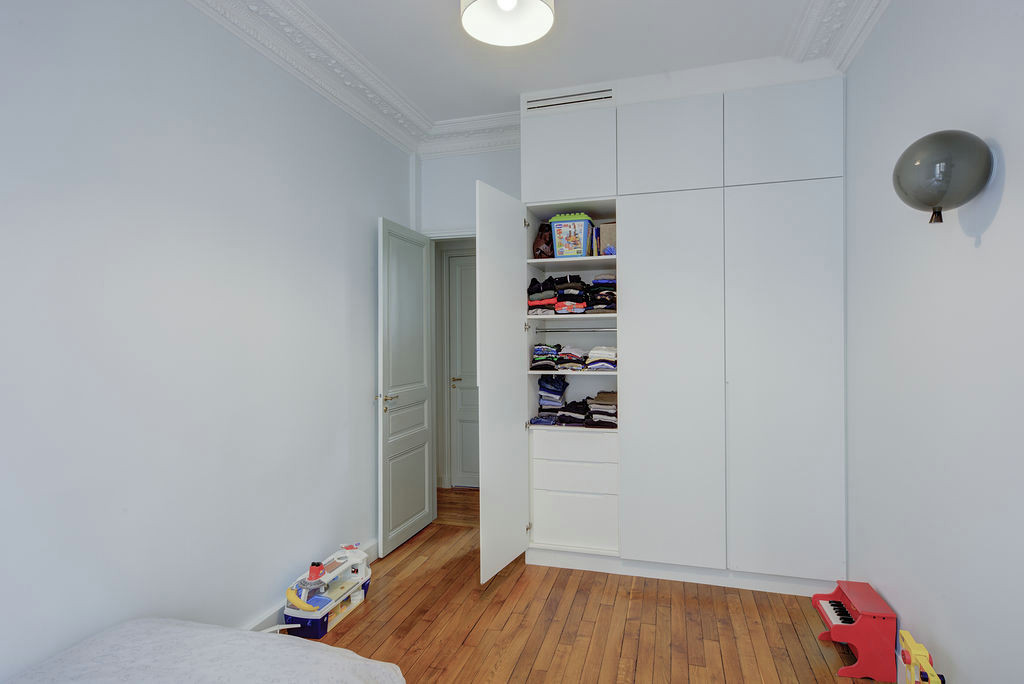 Rénovation d’un appartement haussmannien dans le 16ème arrondissement