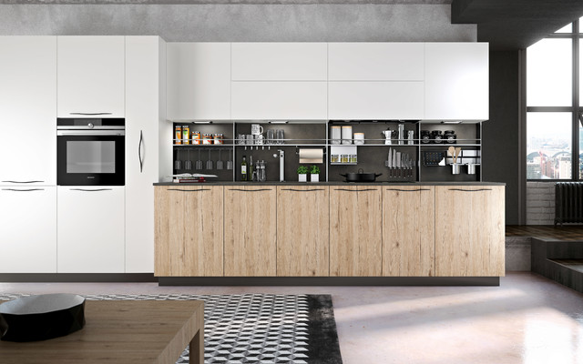 K&uuml;chenplanung contemporary-rendering