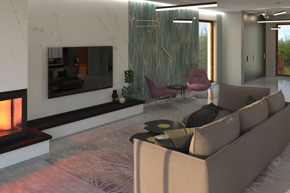 Загородный дом площадью 160кв м