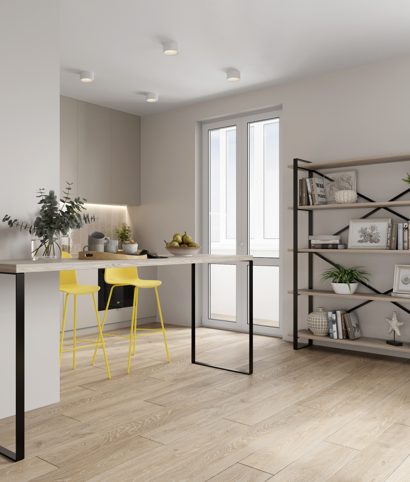 Квартира-студия на ул. Никулинская