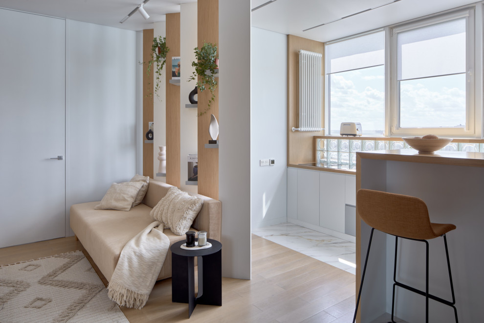 Классная двушка с кухней на лоджии 53 м²