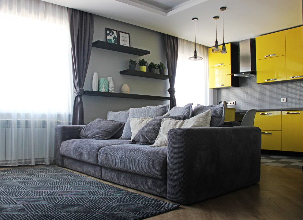 кухня гостиная