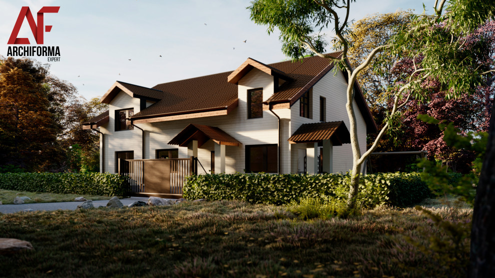 Индивидуальный жилой дом "ПК Дача Алихан"