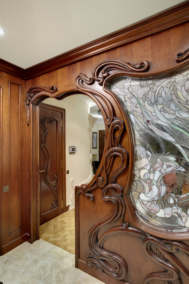 квартира в стиле русского модерна