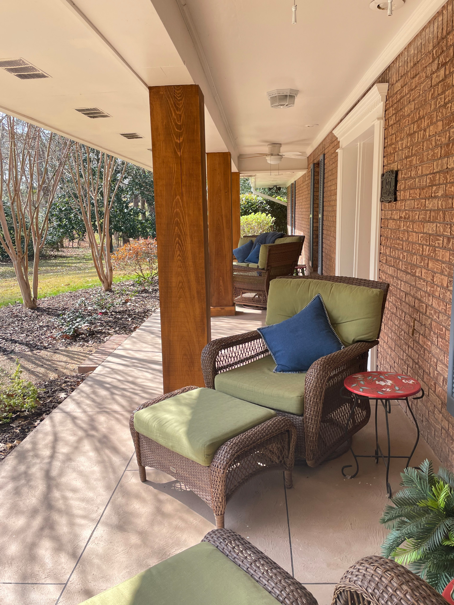 Exterior / Front Porch @ Quail Run, Madison, MS