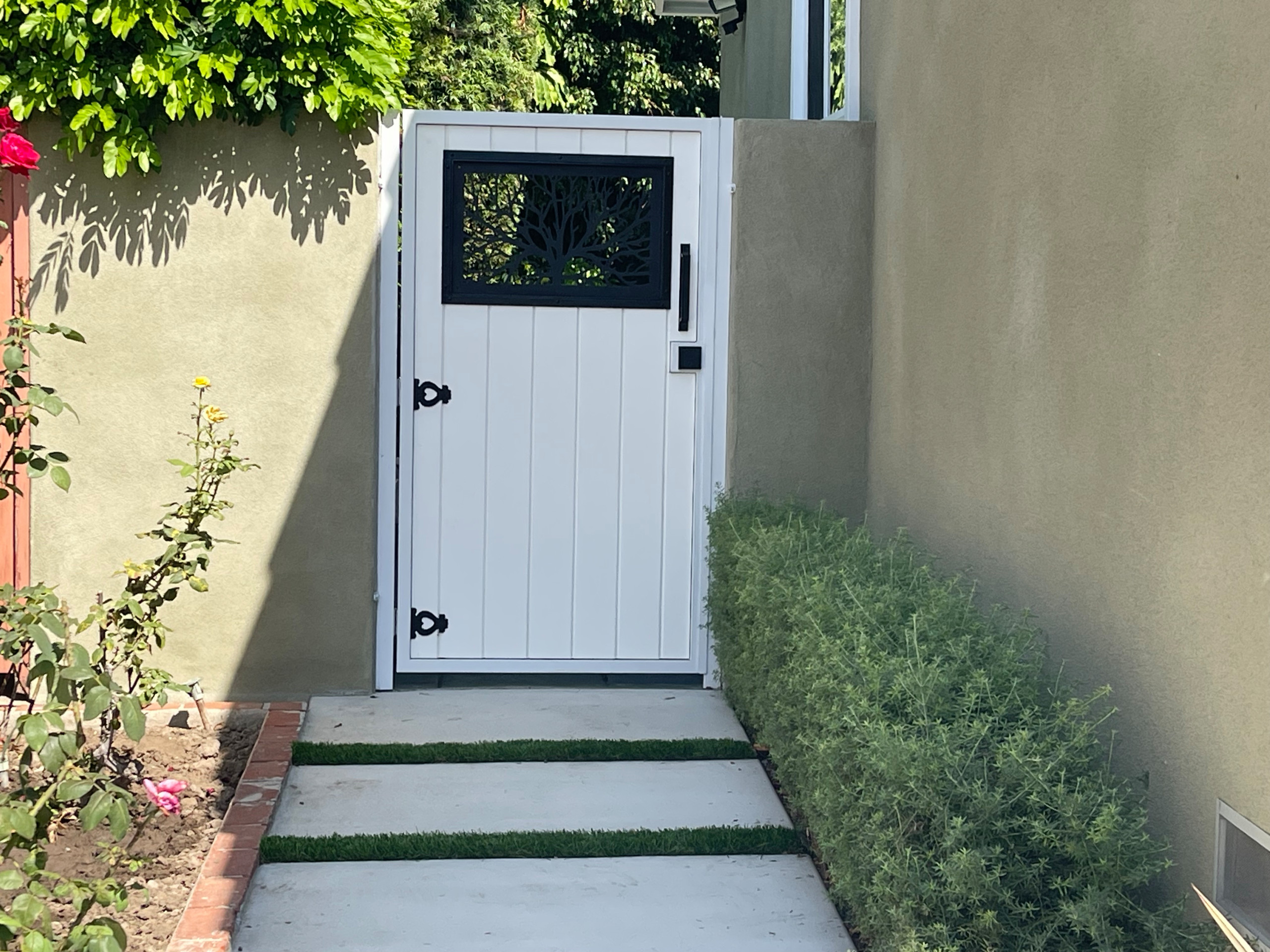 Front Yard and Driveway Remodel ValVerde Home - Rueff