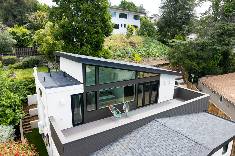 Oakland Hills Modern Addition | White Oak + Architectural Windows