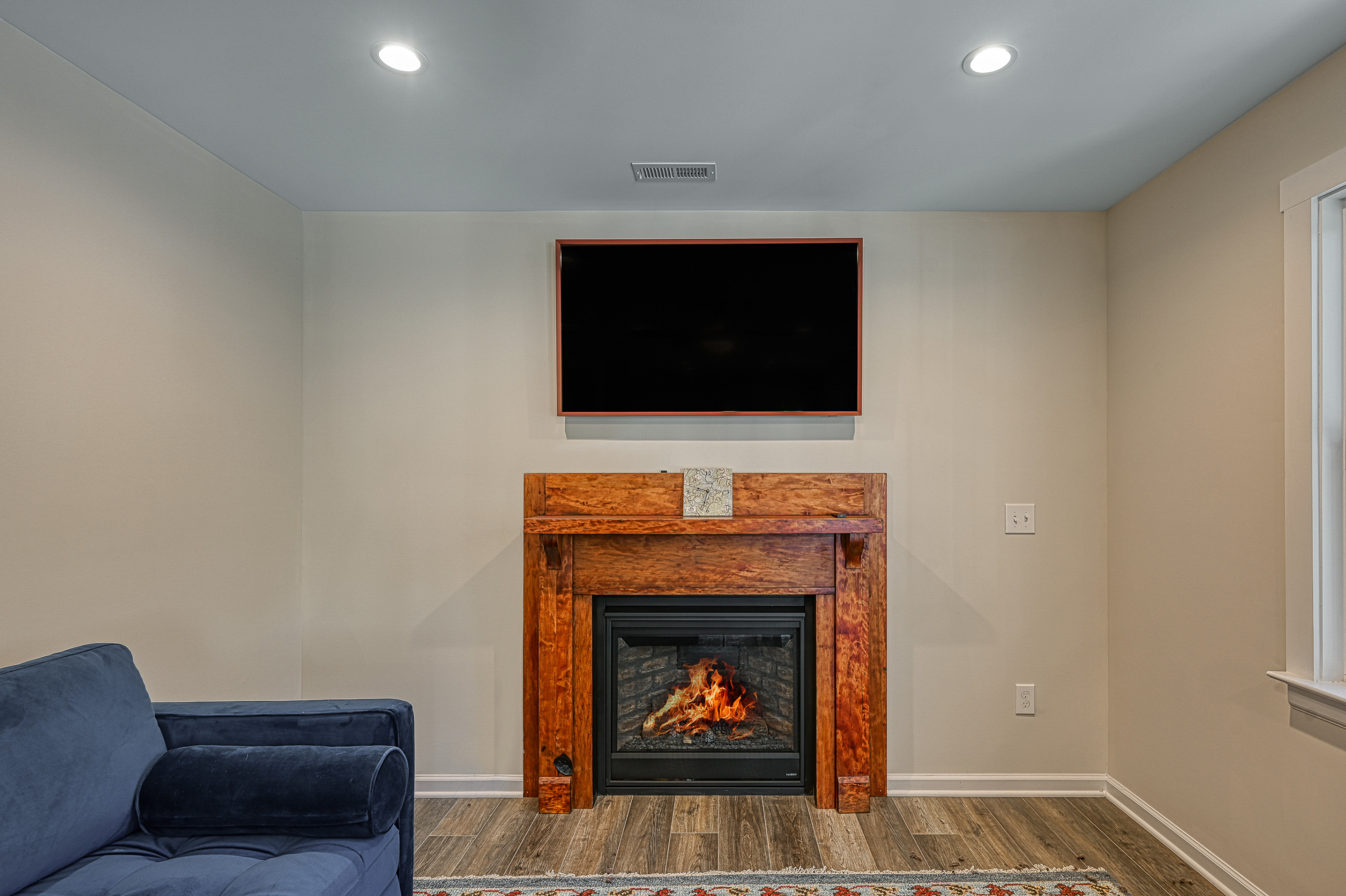 Malloy Apartment Fireplace