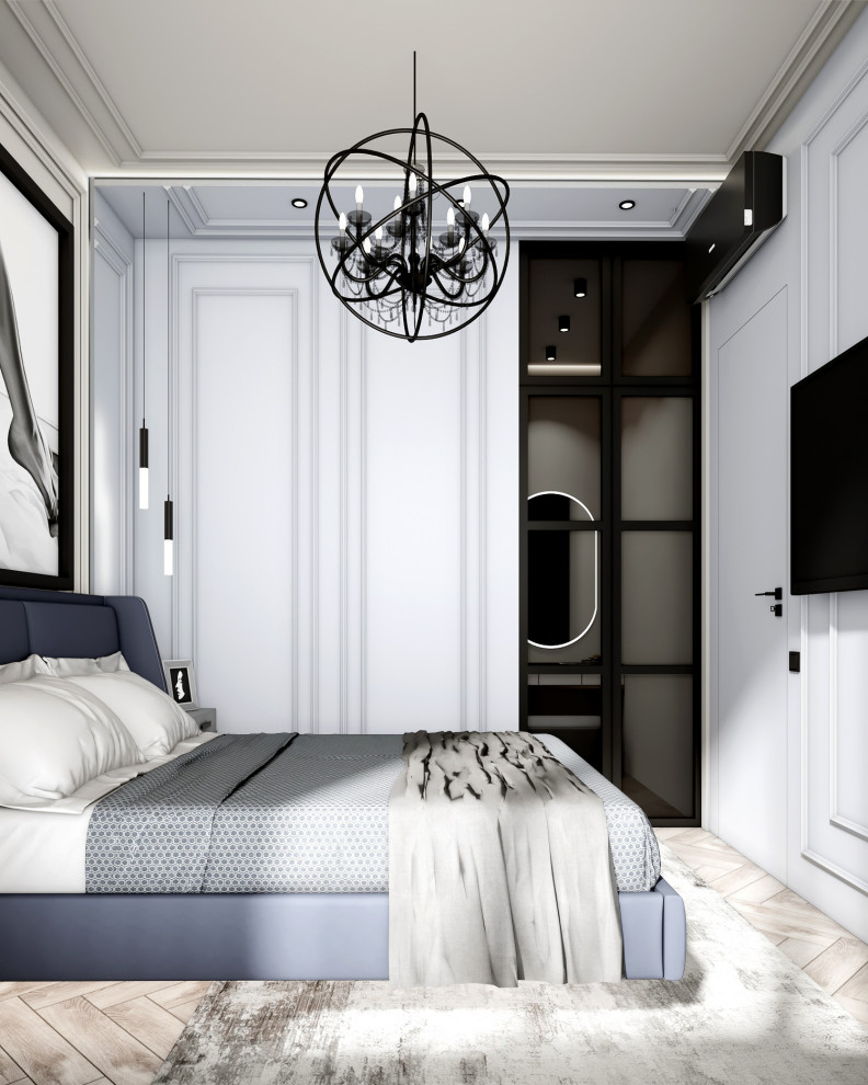 Дизайн интерьера квартиры 104 м2 в ЖК Сердце Столицы