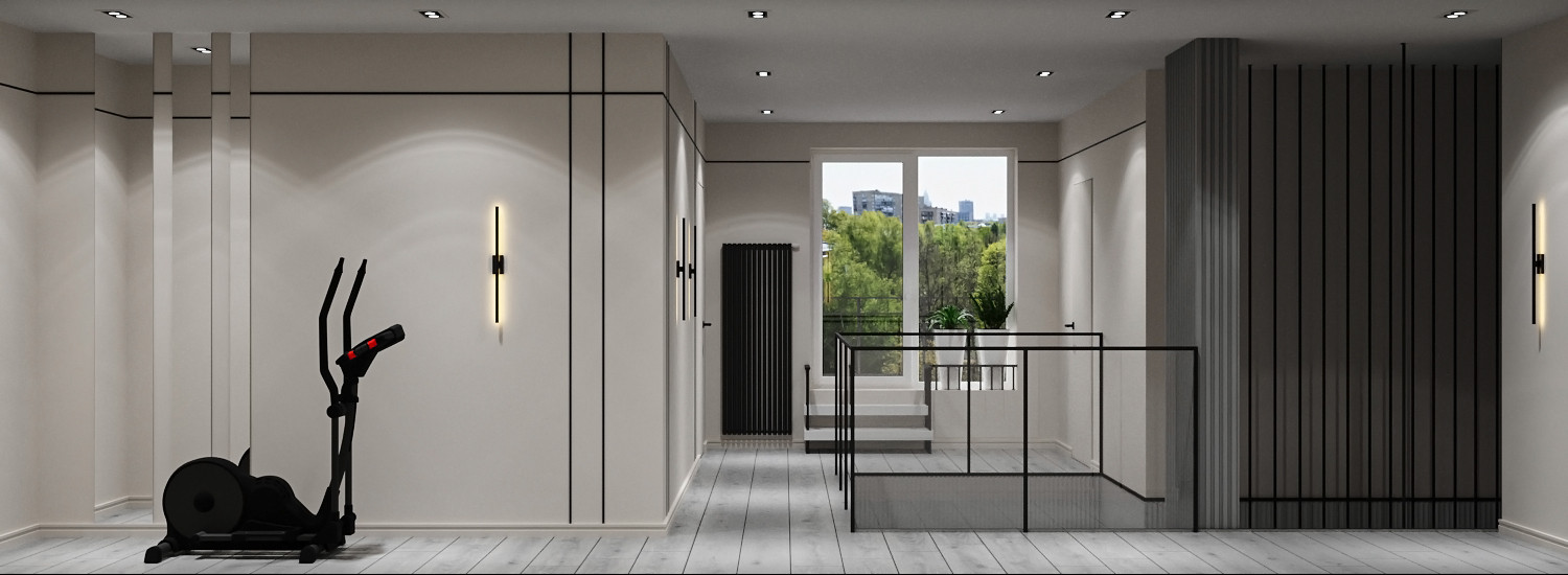 Двухуровневая квартира на Западном.