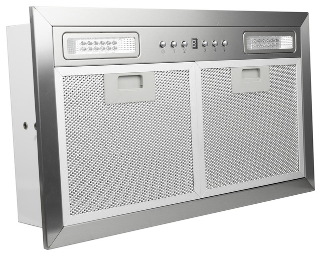 ZLINE 20.5 in. Range Hood Insert with LED Lighting in Stainless Steel Contemporary Range