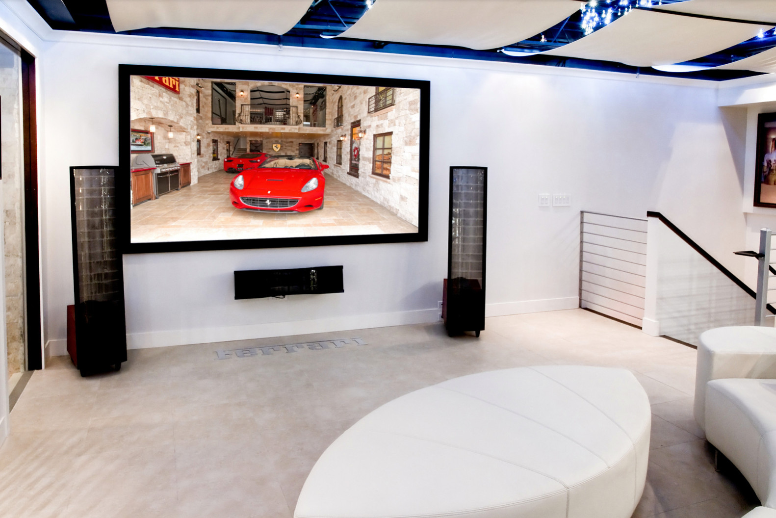 Ferrari Man Cave