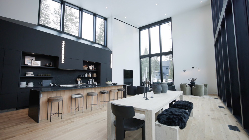 Example of a minimalist home design design in Phoenix