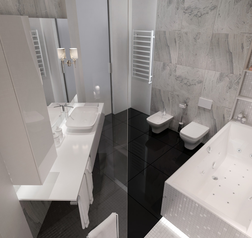 Дизайн-проект трехкомнатной квартиры в современном стиле г.Иркутск