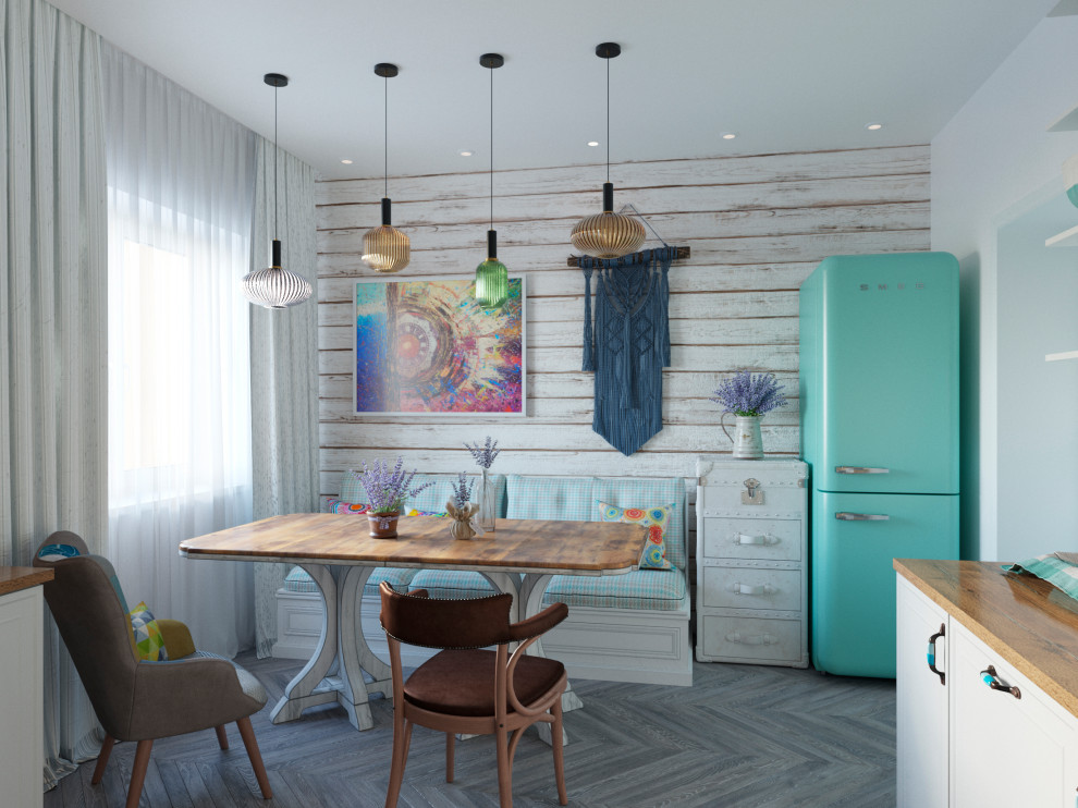 Дизайн кухни бохо