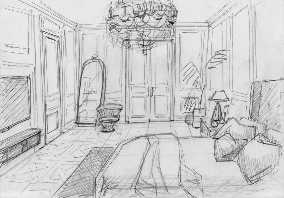 Наброски интерьеров