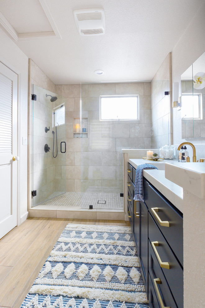College Area Modesto Bathroom Sacramento by LHK Interiors Houzz