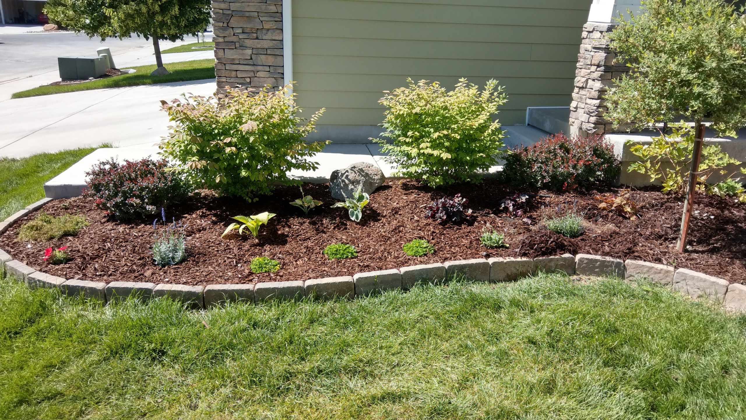 Traditional Flower Bed Design