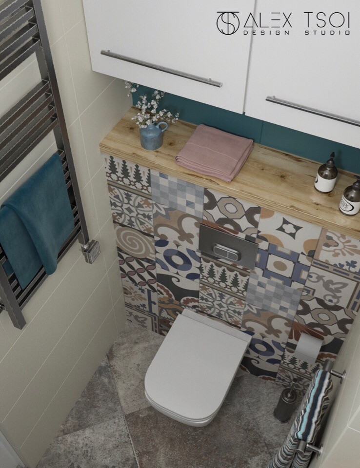 Визуализация ванной комнаты