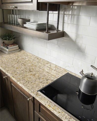 Chantilly Taupe Quartz Countertop By Msi Quartz Countertops