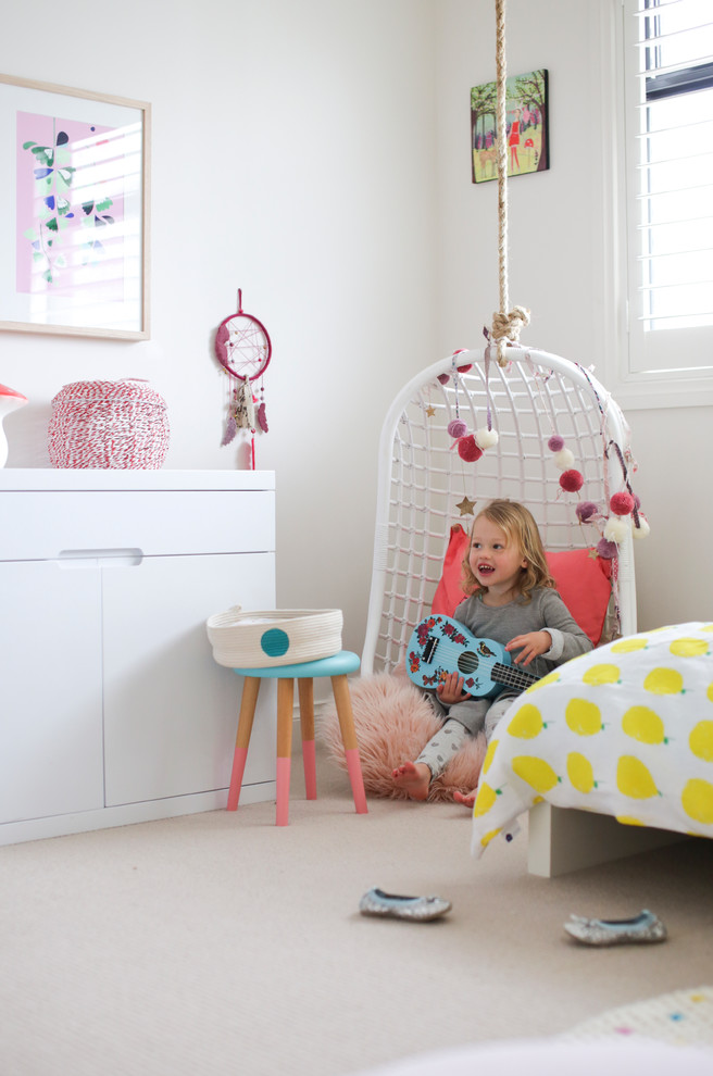 This is an example of an eclectic kids' room in Melbourne.