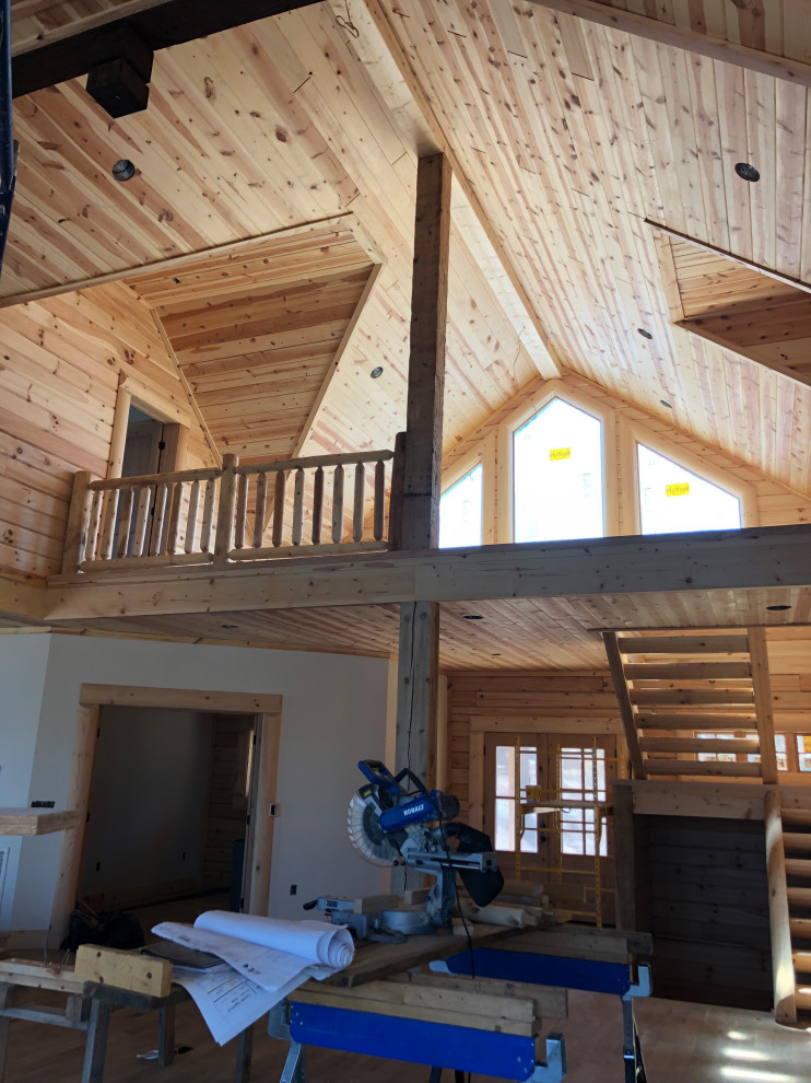 Ceiling fan downrod lengths; loft overlooking twostory Great Room
